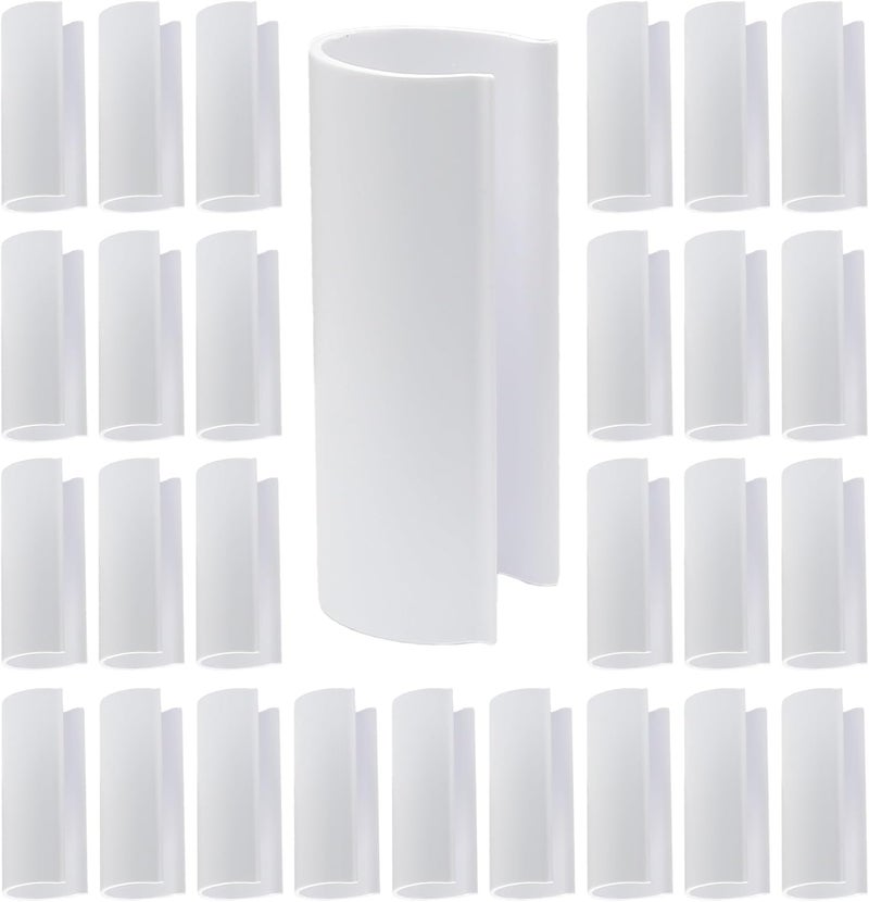 Opfiue 64-Pack Heavy-Duty ABS & PVC Clamps- Multi-Use for Greenhouses/Row Covers/Shelters/Bird Protection (fit 3/4 Inch Pipe) - Image 1